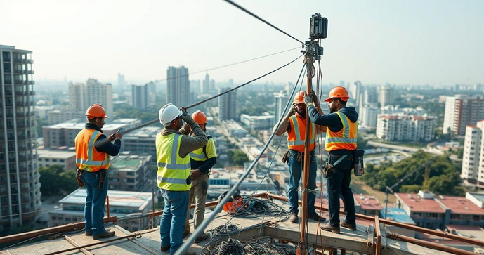 Fios de Sustentação em SP para Construção Segura e Eficiente